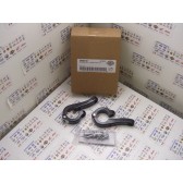 LED FOG LAMP ENGINE GUARD CLAMP KIT - GLOSS BLACK